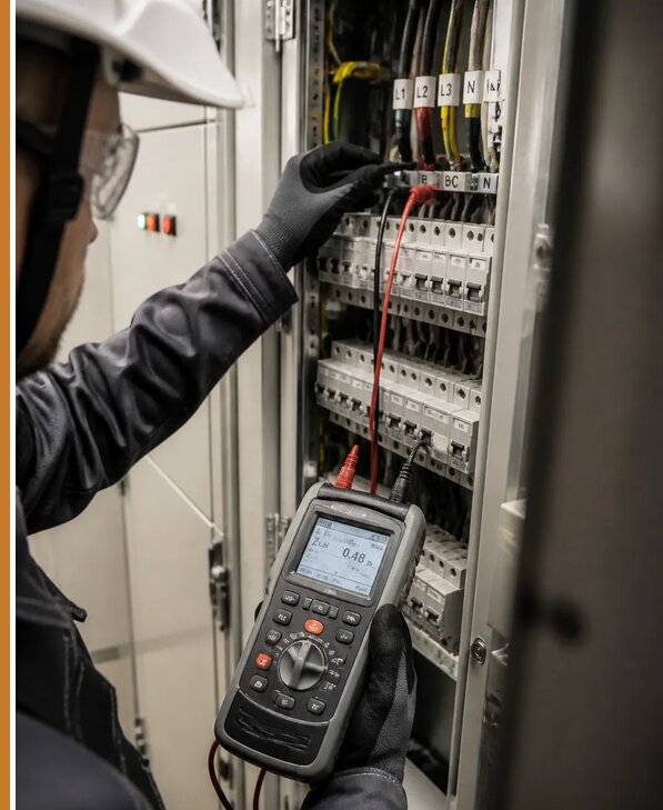 Измерение цепи фаза ноль в Выборге от 1022 р. | Авеста ОТиПБ